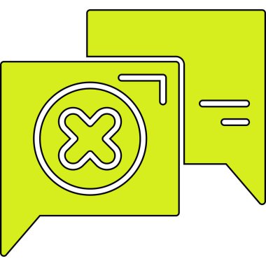 Vektör simge sohbet