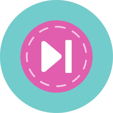 Vektör müzik simgesi illüstrasyonu