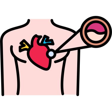 Kan testi ve kalp organı olan kalp.