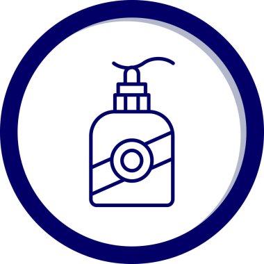 Güzellik ve moda simgelerinin vektör çizimi