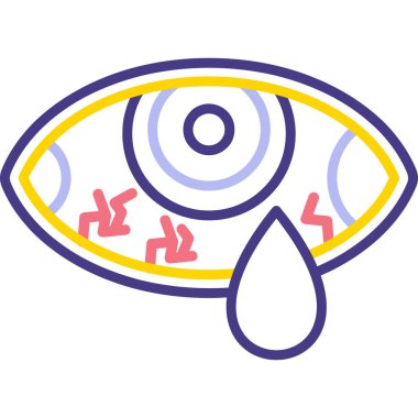 Renk web vektör simgesi