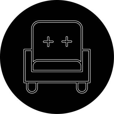 Bir b eksikliği simgesinin vektör çizimi