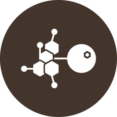 Bilim ve teknoloji ikonu, vektör illüstrasyonu