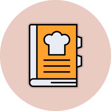 Gıda simgesinin vektör illüstrasyonu