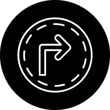 ok simgesi vektör illüstrasyonu