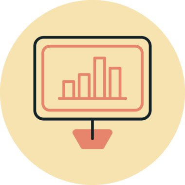 Grafik. Basit web vektör illüstrasyonu