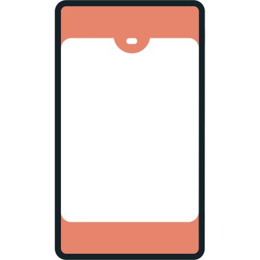 akıllı telefon simgesi vektör illüstrasyonu