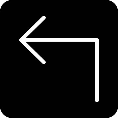 ok sağ yön simgesi ana hat biçiminde