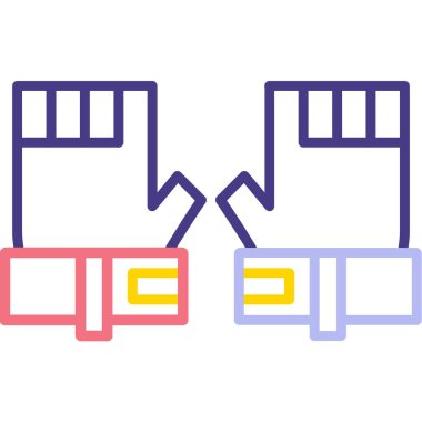 seo modern simgesinin vektör illüstrasyonu