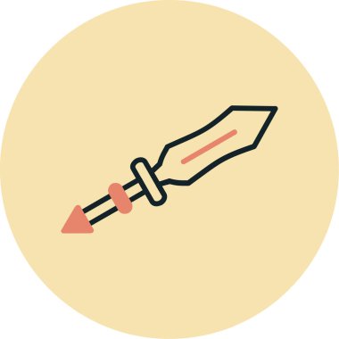 Fırça simgesi vektör illüstrasyonu