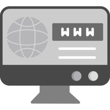 Web tasarım vektörü simgesi