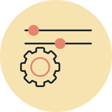 seo modern simgesinin vektör illüstrasyonu