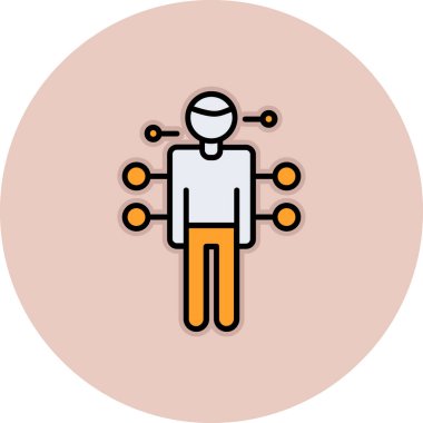 Seo simgesinin vektör illüstrasyonu