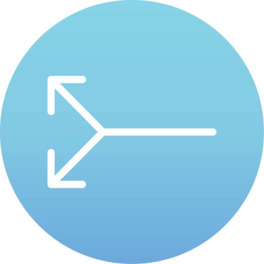 ok simgesi vektör illüstrasyonu