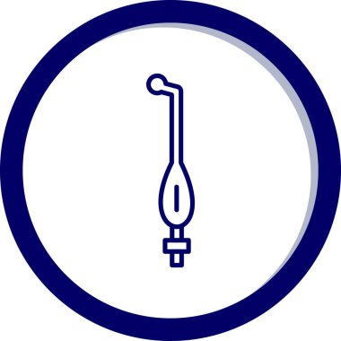 Modern bir simgenin vektör illüstrasyonu