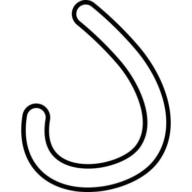 İp. Web simgesi basit illüstrasyon