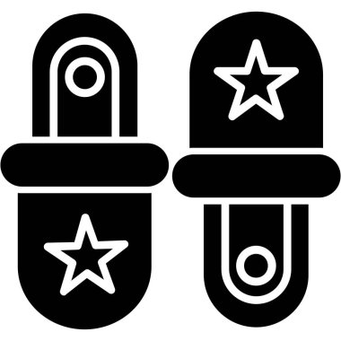 ilaç ve sağlık çizgisi vektör simgesi.