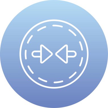 vektör Müzik player simgesi