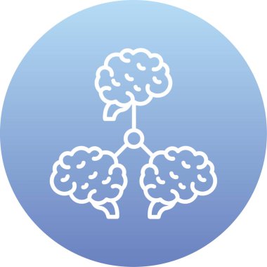 Ağaç simgesinin vektör illüstrasyonu