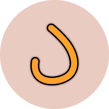 Kemik simgesi vektör illüstrasyonu