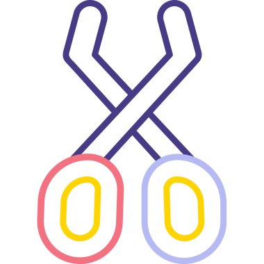 Modern bir simgenin vektör illüstrasyonu