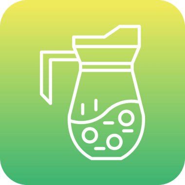 Benzersiz kahve fincanı çizgisi vektör simgesi