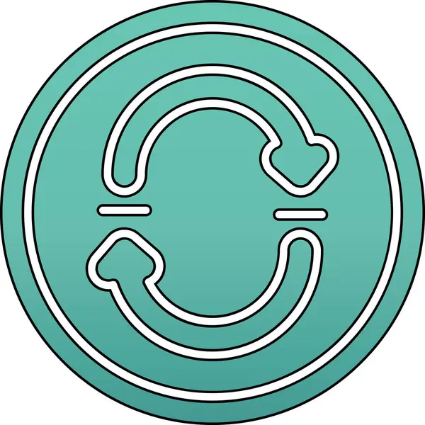 güzel spiral vektör çizgisi simgesi