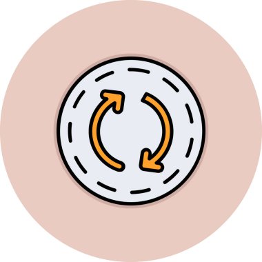 seo modern simgesinin vektör illüstrasyonu