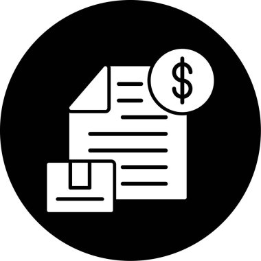 belge simgesi vektörü. Kabartma işareti. izole edilmiş sembol çizimi