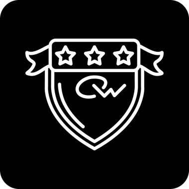 vektör çizim tasarımı kalkan kutsal kişilerin resmi