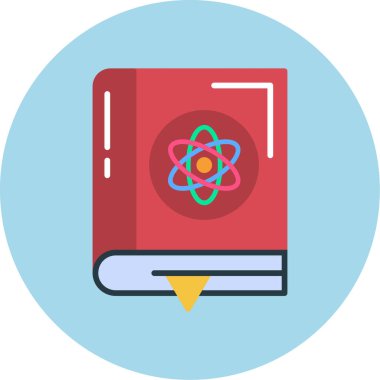 Kitap. Web simgesi basit tasarım