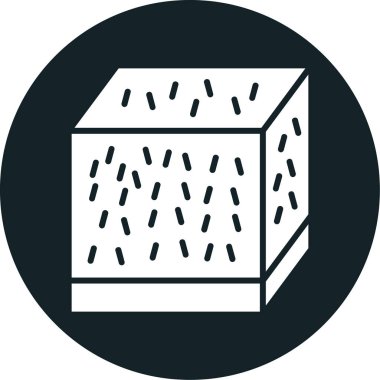 Modern b 'nin vektör illüstrasyonu eksik simgesi