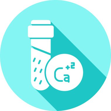 Bir kimyasal simgenin vektör illüstrasyonu