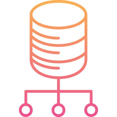 seo modern simgesinin vektör illüstrasyonu