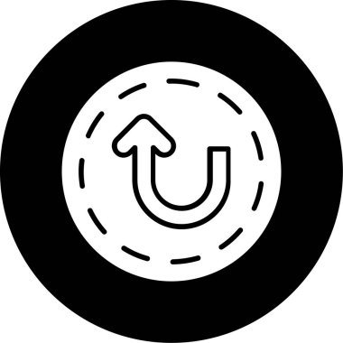 ok simgesi vektör illüstrasyonu