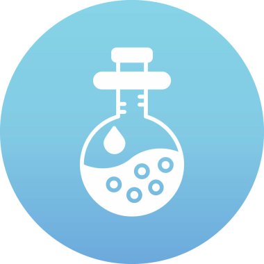 Kimyasal sıvı vektör simgesi