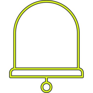 boş pankart vektör illüstrasyonunu asıyor