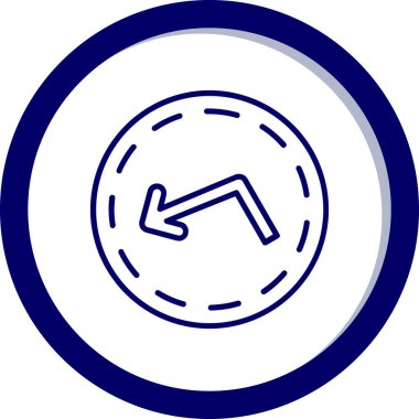 ok simgesi vektör illüstrasyonu