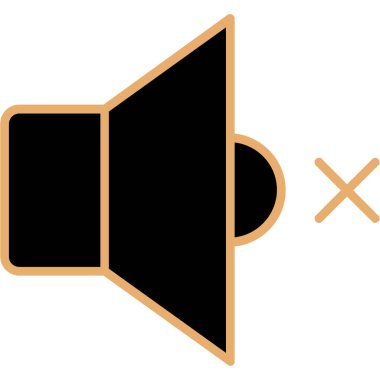 ses simgesi, vektör illüstrasyonu