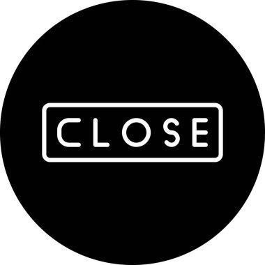 Kelimenin basit ve modern vektör illüstrasyonu