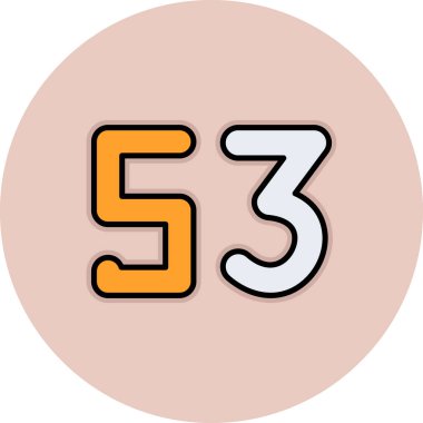 3 numaranın vektör illüstrasyonu