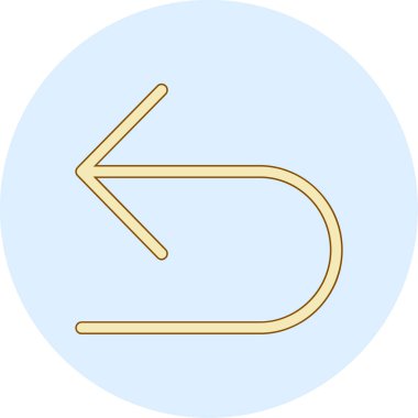 ok simgesi vektör illüstrasyonu