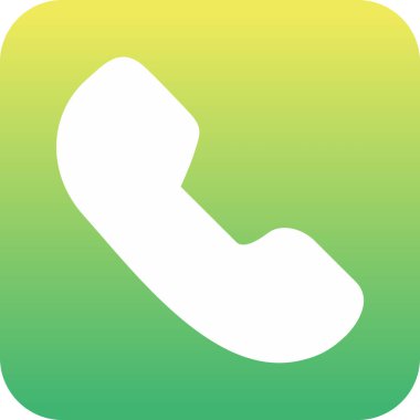 Telefon simgesi vektör illüstrasyonu