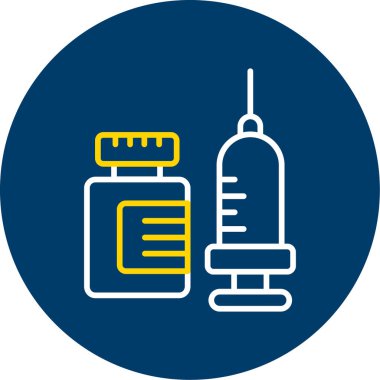 tıbbi ve ilaç, vektör simgesi