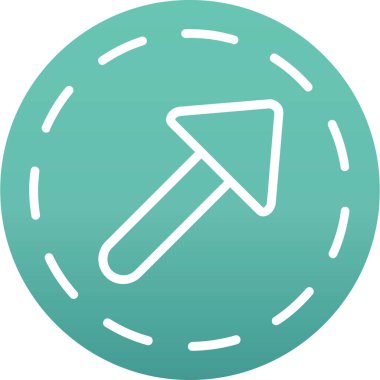 Yol işaretinin vektör illüstrasyonu