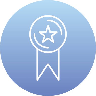 Ödül. Web simgesi basit tasarım