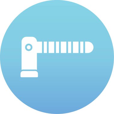 Benzersiz elektrikli matkap vektör simgesi