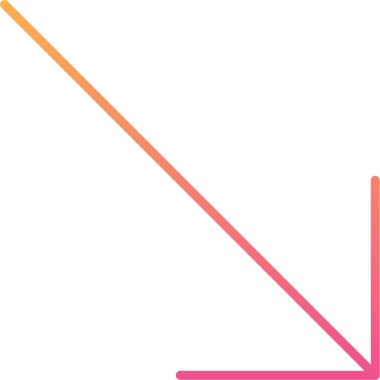 ok aşağı simge vektör illüstrasyonu