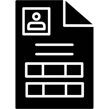 Dizin web simgesi basit illüstrasyon