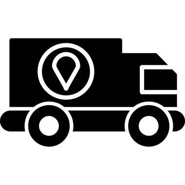 konum simgesi vektör illüstrasyonu